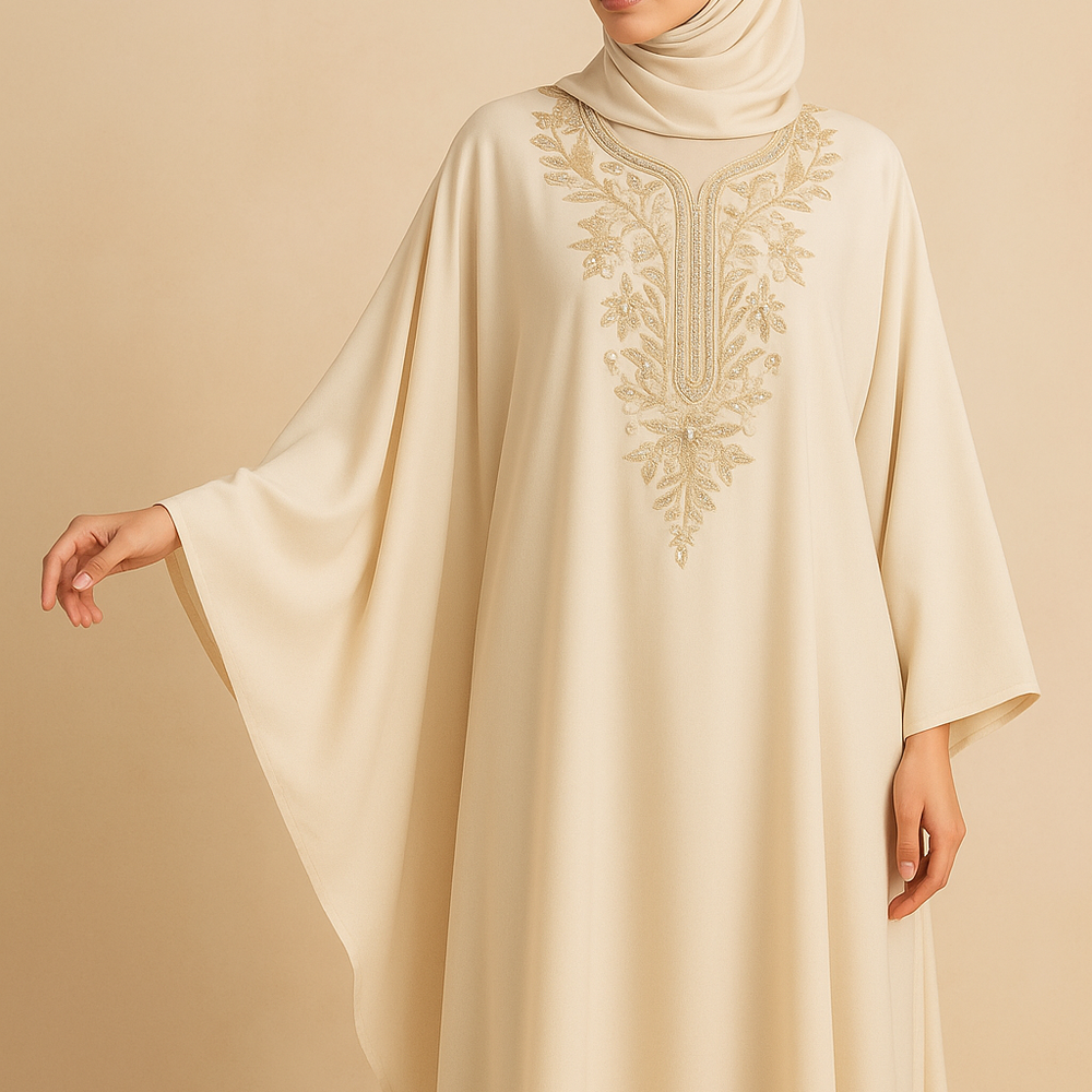 models wearing elegant modest outfits for online shopping