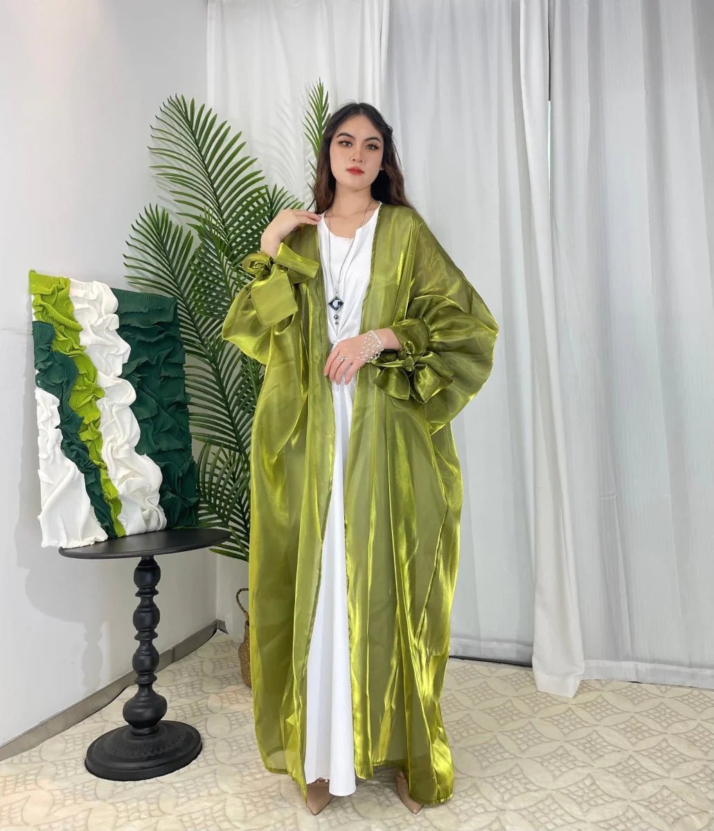 Silk Abaya Styles – A Guide to Graceful Modesty in Silk - Norah Collections